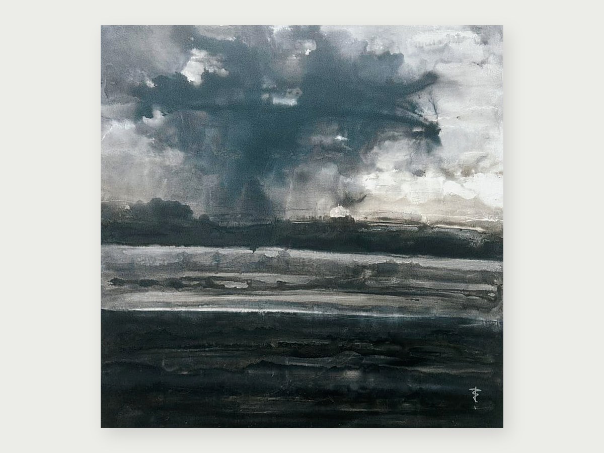 Seinspur painting by Evi Elsner